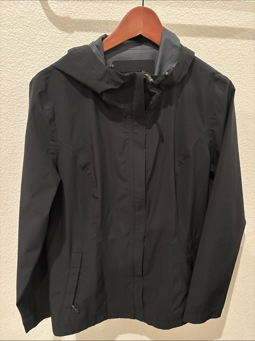 32 Degrees Black Hooded Utility Jacket